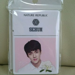 ネイチャーリパブリック(NATURE REPUBLIC)のEXO セフン ネイチャーリパブリック あぶらとり紙 SEHUN エクソ(アイドルグッズ)