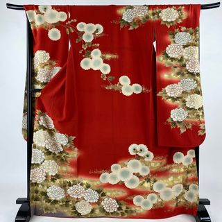 振袖 身丈170cm 裄丈69cm 正絹 名品 【中古】(着物)