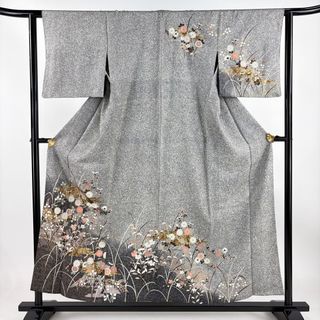 訪問着 身丈155cm 裄丈61.5cm 正絹 美品 秀品 【中古】(着物)