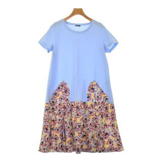 ジルサンダーネイビー(JIL SANDER NAVY)のJIL SANDER NAVY ジルサンダーネイビー ワンピース S 青 【古着】【中古】【送料無料】(ひざ丈ワンピース)