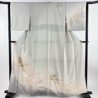 訪問着 身丈161cm 裄丈63cm 正絹 美品 秀品 【中古】(着物)