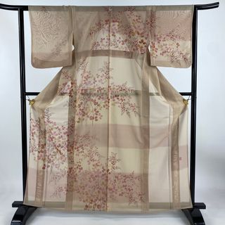 訪問着 身丈161cm 裄丈62cm 正絹 秀品 【中古】(着物)