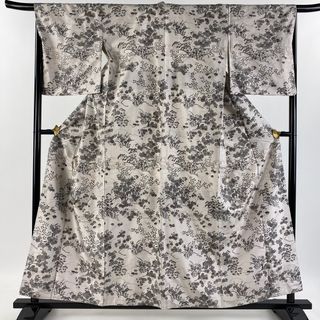 訪問着 身丈156.5cm 裄丈67.5cm 正絹 美品 逸品 【中古】(着物)