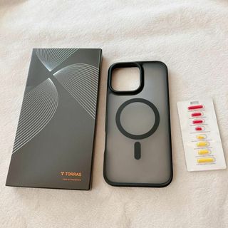 ♪TORRAS iPhone 16 Pro Max 半透明 ブラック