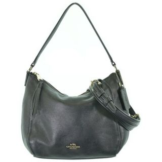 コーチ(COACH)のCOACH コーチ ショルダーバッグ  黒 【古着】【中古】【送料無料】(ショルダーバッグ)
