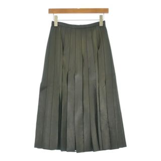 バーバリー(BURBERRY)のBURBERRY バーバリー ロング・マキシ丈スカート S 黒 【古着】【中古】【送料無料】(ロングスカート)