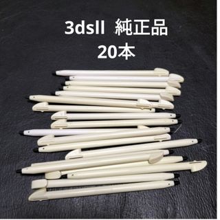 3dsllタッチペン　ニンテンドーロゴあり純正品20本　美品たくさんある純正