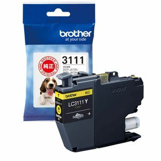 【色:イエロー】ブラザー工業 【brother純正】インクカートリッジイエロー 