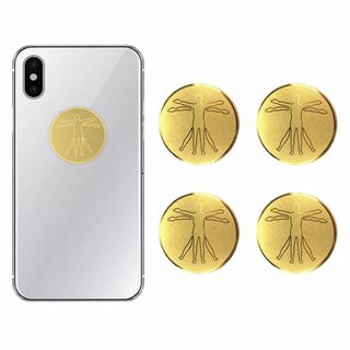 【人気商品】BTtime 電磁波カット 4枚入 遮断ステッカー スマホ 5G対応