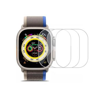 【特価セール】【3枚組】ANYOI Apple Watch用 フィルム 49mm(その他)