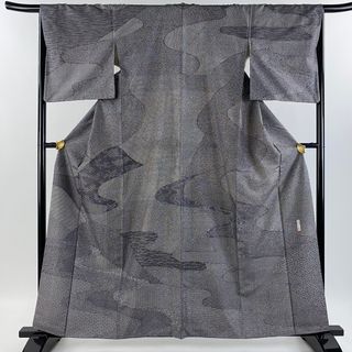 訪問着 身丈161cm 裄丈64cm 正絹 逸品 【中古】(着物)