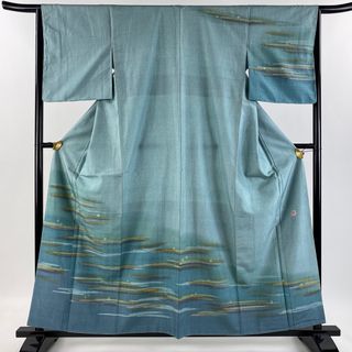 訪問着 身丈159.5cm 裄丈63.5cm S 正絹 逸品 【中古】(着物)