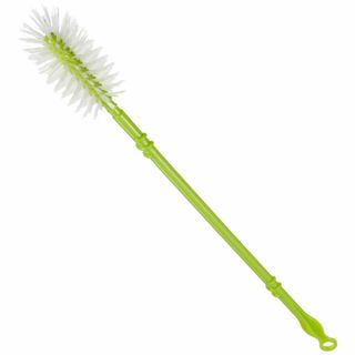 アズマ コップ洗い 水筒・ボトル用ブラシ 全長36.5cm 360度植毛 細いそ