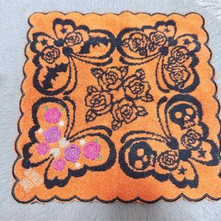 アナスイ(ANNA SUI)の【美品】ANNA SUI タオル　アナスイ　ハロウィン　ハンカチ(ハンカチ)