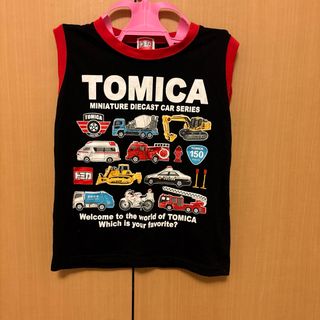 TOMICA ミニカー 働く車シリーズプリント ノースリーブ 110