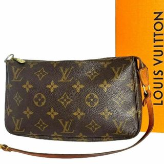 ルイヴィトン(LOUIS VUITTON)の美品　ルイヴィトン　アクセソワール　モノグラム　ポシェット　アクセサリーポーチ(ポーチ)