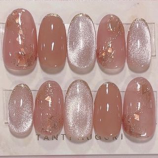 ジェルネイルチップ マグネット(つけ爪/ネイルチップ)