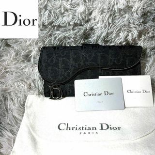 クリスチャンディオール(Christian Dior)の[大人気]　ディオール　Dior　財布　サドル　二つ折り　D金具　キャンバス(その他)