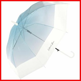 【色:ブルー_サイズ:親骨サイズ：60cm】中谷 ビニール傘 グラデーションバイ(その他)