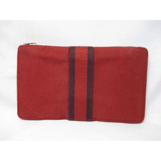 HERMES エルメス 長財布 フールトゥ エンジ ボルドー 中古本物