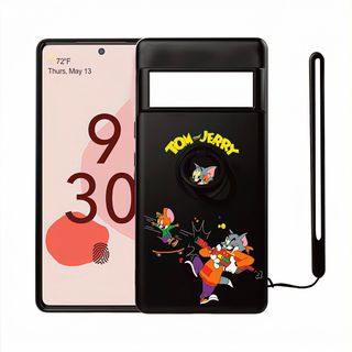 Google Pixel 8Aケース トムとジェリー キャラクター リング カバ(その他)