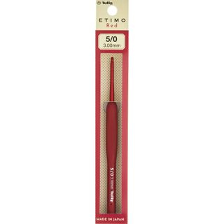 かぎ針 『ETIMO Red(エティモレッド) クッショングリップ付きかぎ針 5