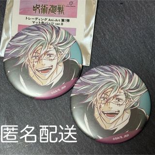 ジュジュツカイセン(呪術廻戦)の呪術廻戦　Ani-Art 第7弾 マット缶バッジ　ver.B 真人(バッジ/ピンバッジ)