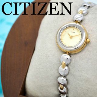 シチズン(CITIZEN)の234【美品】CITIZEN レディース時計 シルバー ゴールド ブレスウォッチ(腕時計)