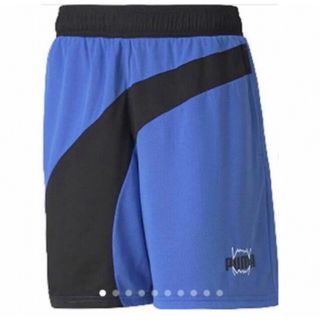 送料無料 新品 PUMA バスケットボール リバーシブル フレアショーツ L