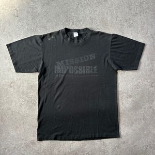 80s ミッションインポッシブル tシャツ USA製 ブラック XL