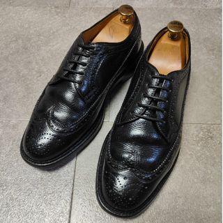 【REGAL】リーガル フルブローグロングウイングチップシューズ