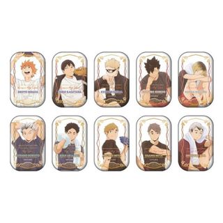 ハイキュー スクエア缶バッジ クールダウン セブンネット限定