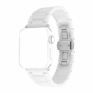 [Sakulaya] Apple Watch バンド セラミック製 アップルウォ(その他)