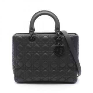 ディオール(Dior)のDior ディオール ハンドバッグ レディディオール ラージ カナージュ(ハンドバッグ)