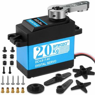【特価セール】Smraza デジタルRCサーボモーター 20kg高トルク 防水 (その他)