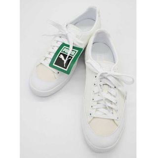 プーマ(PUMA)のプーマ ノーヴァ/スニーカー 25cm レディース メンズ ユニセックス ホワイト/白【新品未使用品】【新入荷】‡(スニーカー)