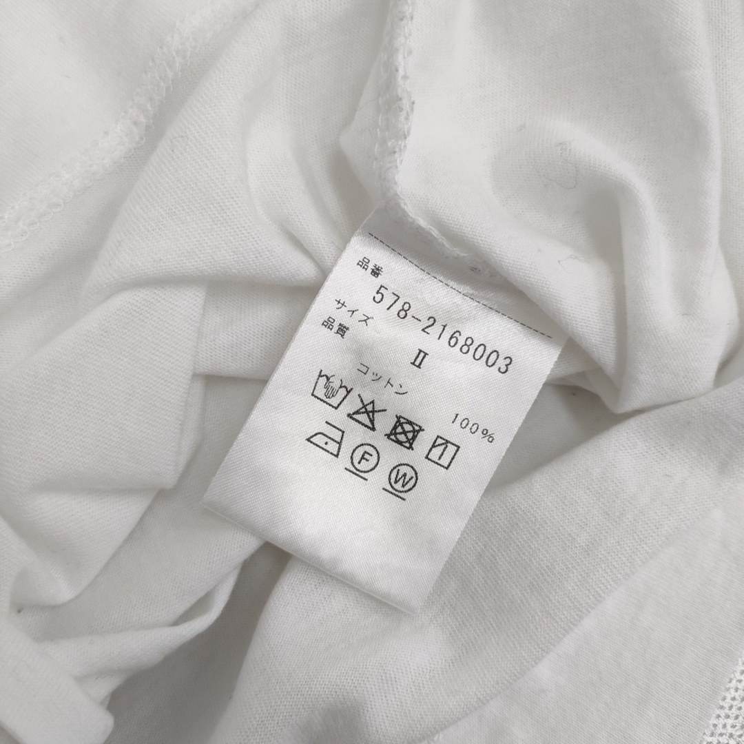 MARGARET HOWELL ホワイト長袖シャツ サイズI MARGARET HOWELL - MARGARET HOWELL PLAIN COTTON JERSEY 578