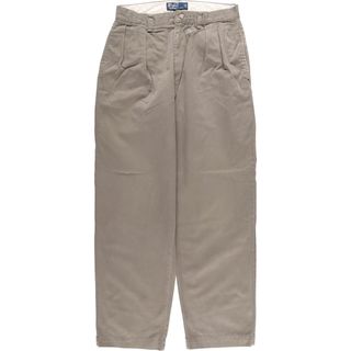 ラルフローレン(Ralph Lauren)の古着 ラルフローレン Ralph Lauren POLO by Ralph Lauren ANDREW PANT ツータック チノパンツ メンズw30相当 /eaa572255(チノパン)