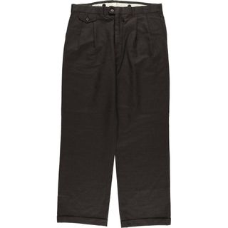 古着 ~90年代 KUPPENHEIMER Premier Edition ツータック ウールパンツ スラックス メンズw35相当 ヴィンテージ /eaa570409(スラックス)