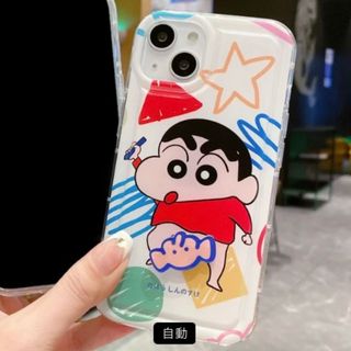しんちゃん❤ iPhoneケース スマホケース カバー クレヨンしんちゃん 韓国(iPhoneケース)
