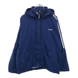 90年代 adidas アディダス ウォームアップジャケット スポーツ ネイビー(メンズ M)中古 古着 U8911