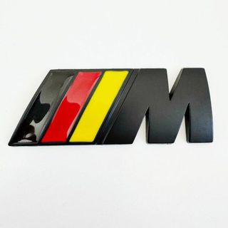 BMW Mエンブレム フロントグリル用 スタッドボルト式 Mバッヂe2