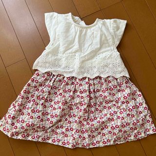 アカチャンホンポ(アカチャンホンポ)のアカチャンホンポ　キッズ　ワンピース  スカート　90(ワンピース)