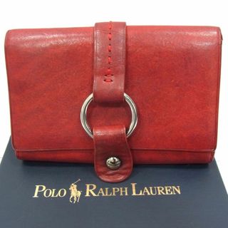 ラルフローレン(Ralph Lauren)の◆RALPH LAUREN ラルフローレン 二つ折り財布 レザーウォレット 本革 レディース(財布)