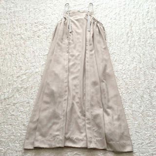 ファーファー(fur fur)のファーファー【ONE】ギャザーボリュームワンピース キャミソール ドレープ(ロングワンピース/マキシワンピース)