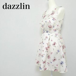 ◇ dazzlin ワンピース タンクトップ ノースリーブ 花柄 S