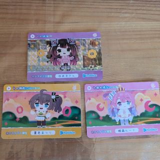 ホロライブ　カード　ロボ子　まつり　ルーナ(キャラクターグッズ)