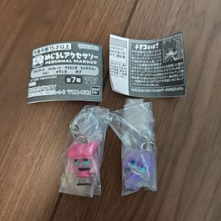 バンダイ(BANDAI)のチヨコ　めじるしアクセサリー　フラミンゴ　ボブ(キャラクターグッズ)