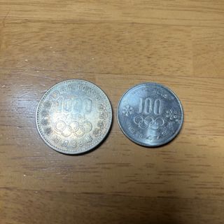 記念硬貨　オリンピック　東京五輪　1964年　