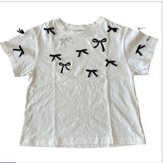 mezzo piano junior - 超美品！メゾピアノジュニア リボン＆リボンTシャツ 150